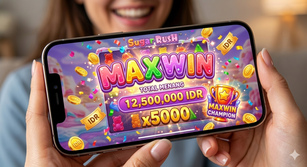 Maxwin Dalam Permainan Slot Gacor Sugar Rush