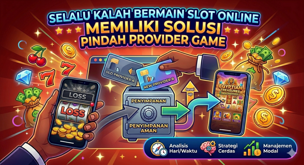 Selalu Kalah Bermain Slot Online Memiliki Solusi Pindah Provider Game