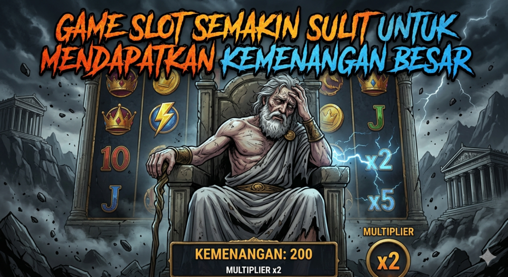 Game Slot Semakin Sulit Untuk Mendapatkan Kemenangan Besar