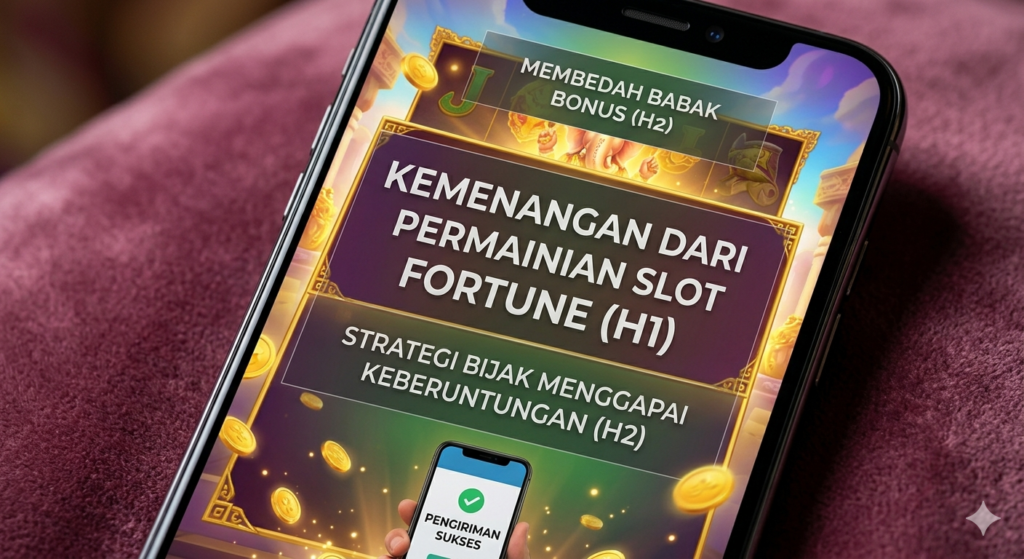 Kemenangan Dari Permainan Slot Ganesha Fortune